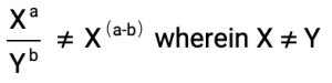 exponents division