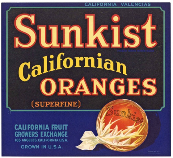 sunkist californian oranges