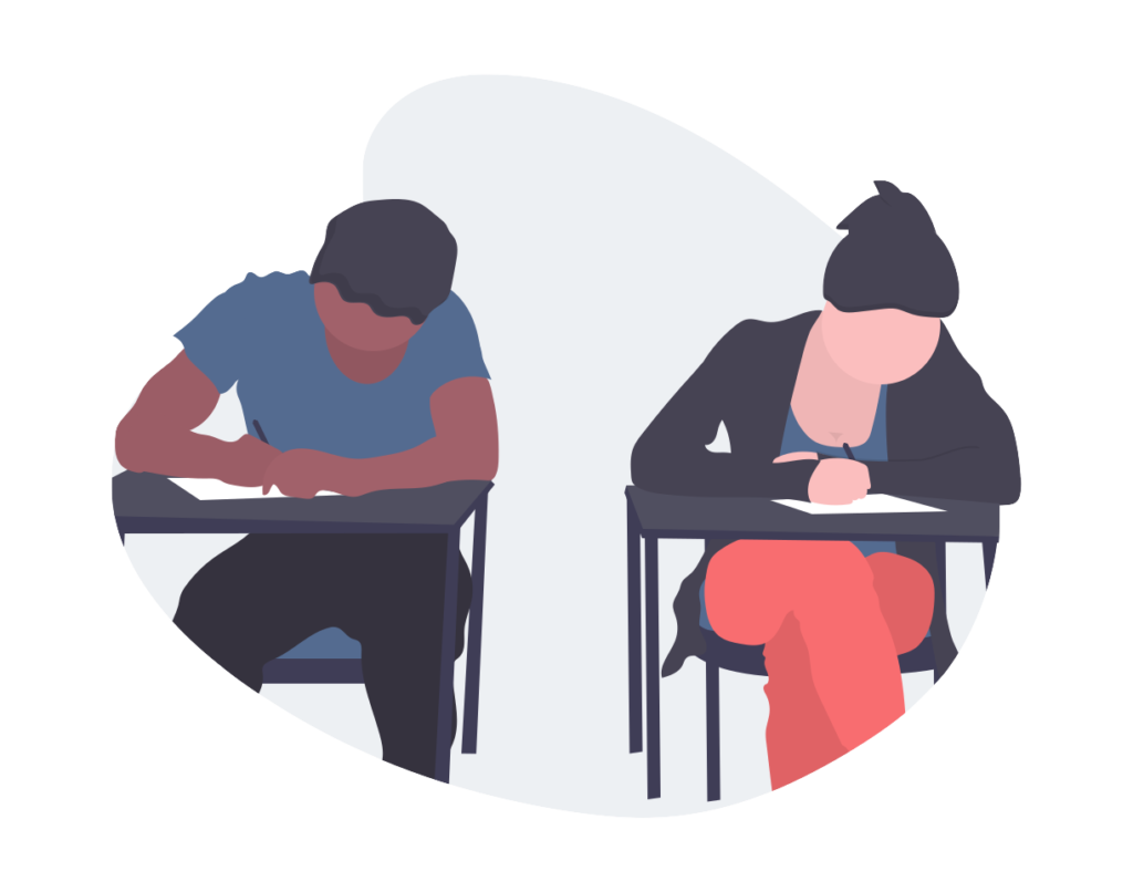 students taking the SAT